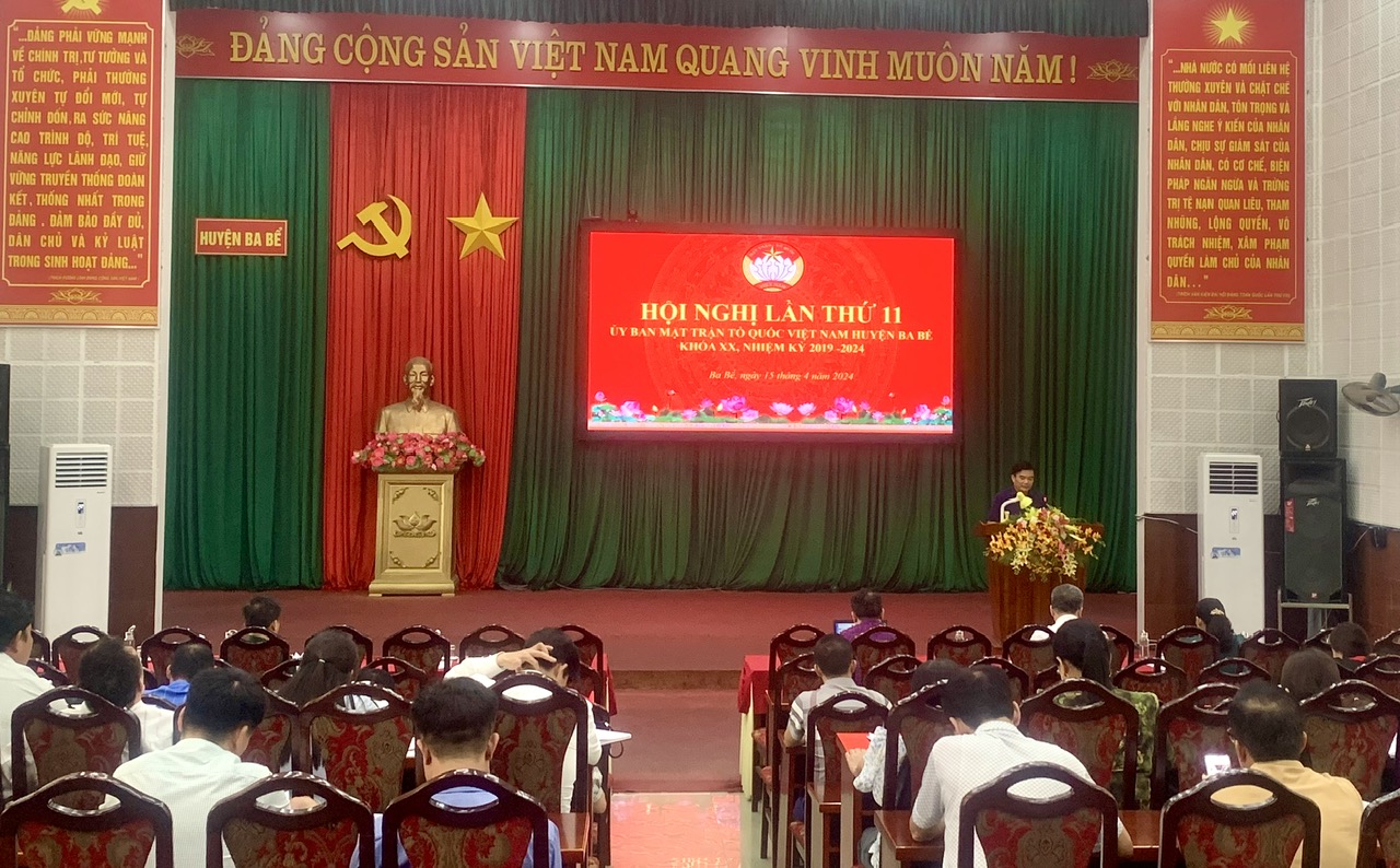 Uỷ ban MTTQ Việt Nam xóc đĩa online uy tín
 tổ chức Hội nghị lần thứ 11 khoá XX,  nhiệm kỳ 2019 - 2024