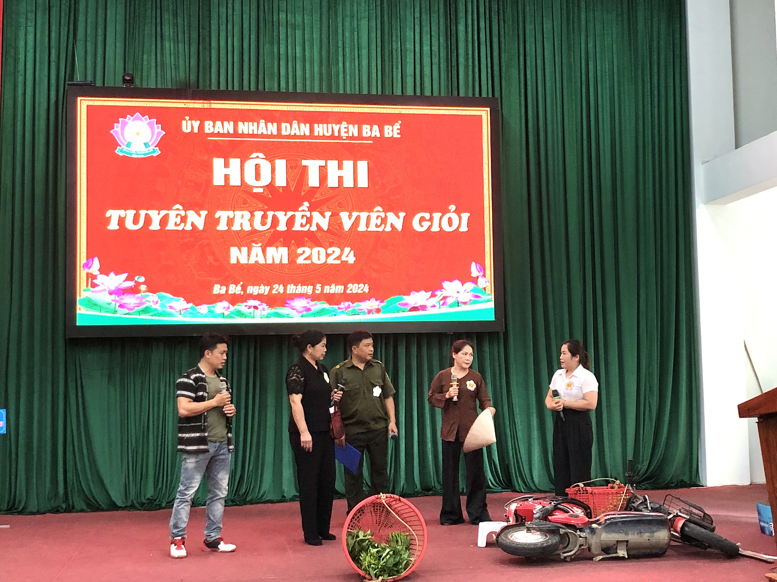 Ba Bể tổ chức thành công Hội thi tuyên truyền viên giỏi năm 2024